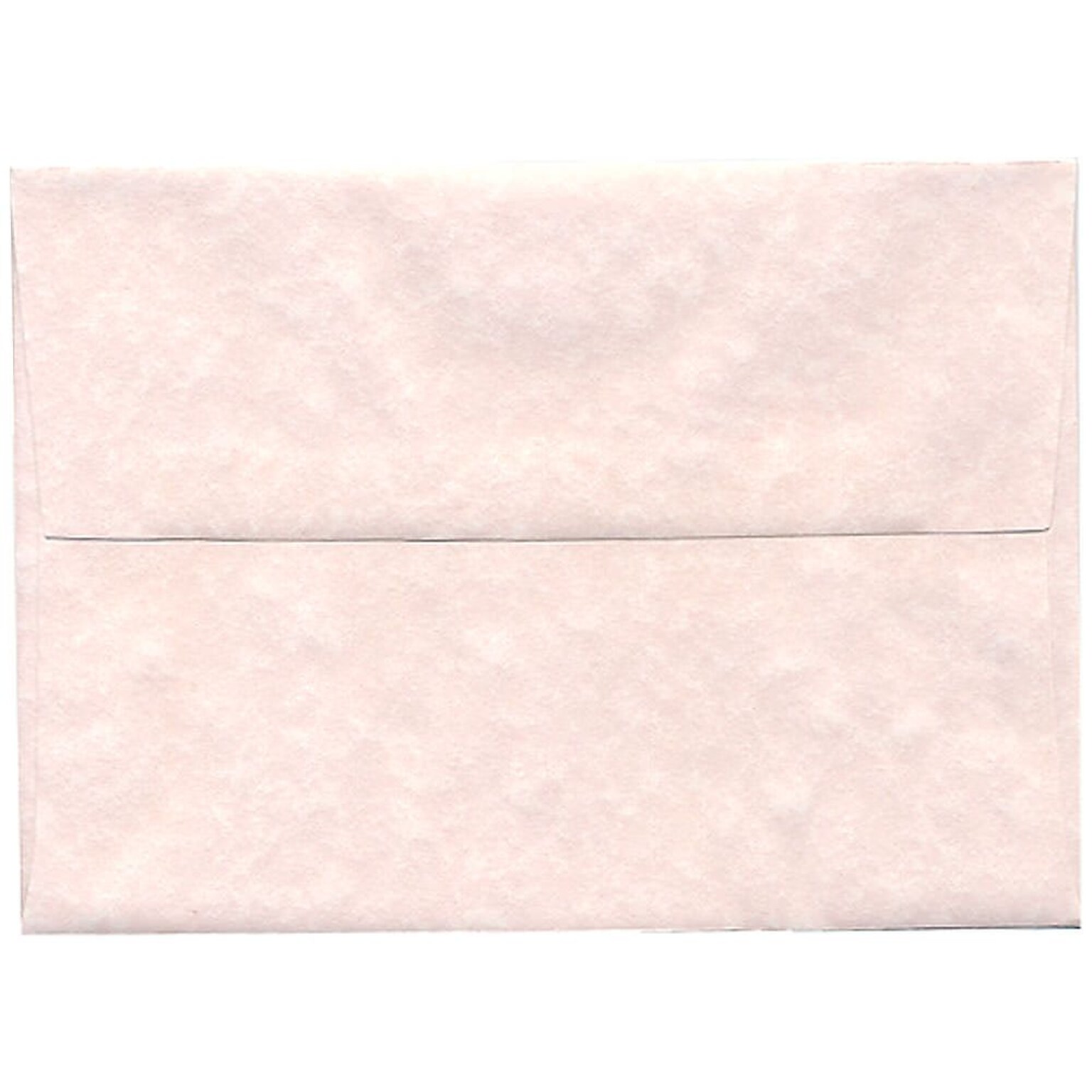 JAM Paper A7 Parchment Invitation Envelopes, 5.25 x 7.25, Pink Recycled, 50/Pack (97834I)