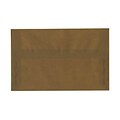 JAM Paper® A10 Translucent Vellum Invitation Envelopes, 6 x 9.5, Earth Brown, 50/Pack (PACV851I)
