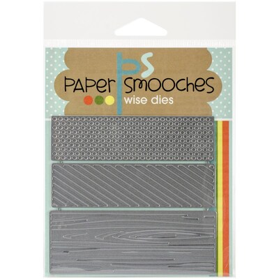 Paper Smooches 6 x 4.25 inch Die-Patterns