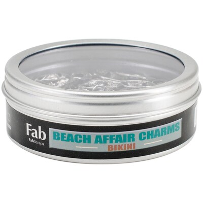 FabScraps Embellishments Silver, Bikini