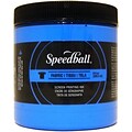 Speedball Art Products Fabric Screen Printing Ink Fluorescent, Blue