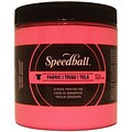 Speedball Art Products Fabric Screen Printing Ink Fluorescent, Hot Pink