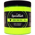 Speedball Art Products Fabric Screen Printing Ink Fluorescent, Lime Green