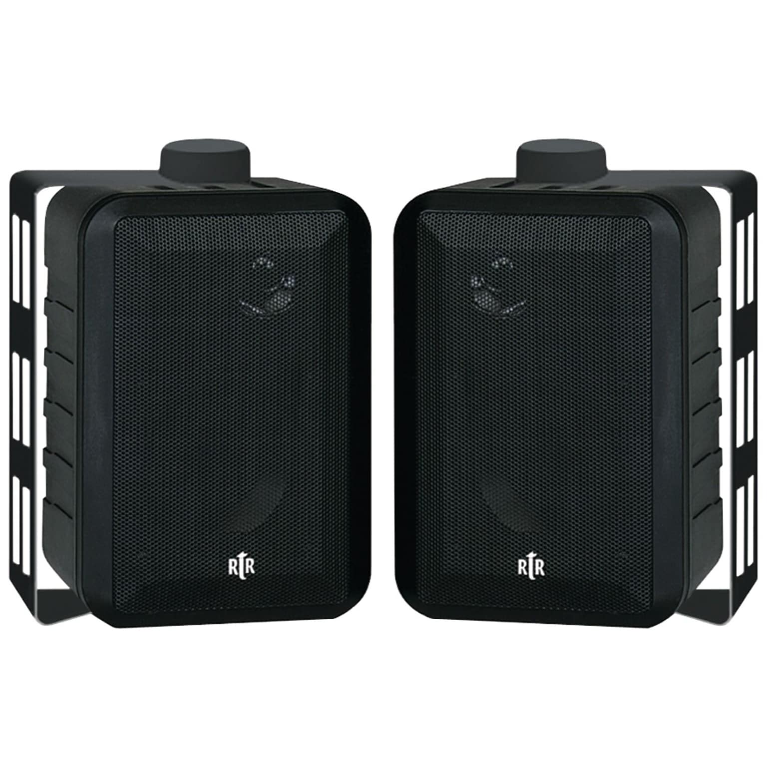 BIC America™ RTR™ V44-2 4 3 Way Indoor/Outdoor Speaker, 100 W, Black