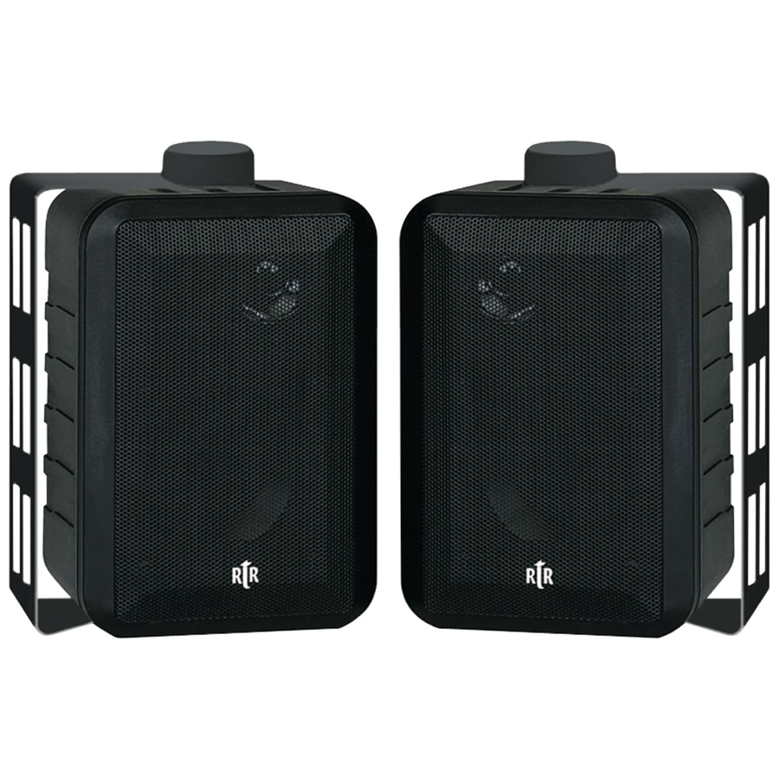 BIC America™ RTR™ V44-2 4 3 Way Indoor/Outdoor Speaker, 100 W, Black
