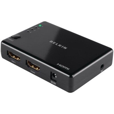 Belkin® 4-Way HDMI Switch With Wireless Remote
