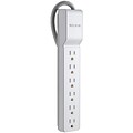Belkin 6 Outlet Surge Protector, 6 Cord, 720 Joules (BE106000-06-CM)