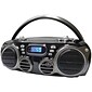Sylvania SRCD682BT Bluetooth Portable CD Boom Box With AM/FM Radio, 6 W