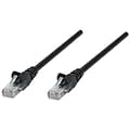 INTELLINET 25 Cat5e UTP Network Patch Cable, Black