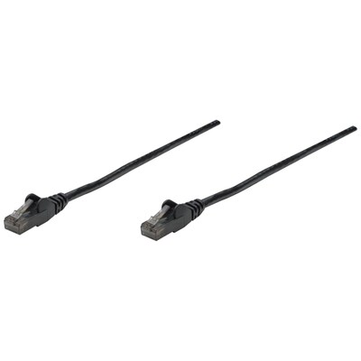 INTELLINET™ 25 Cat6 UTP Network Patch Cable, Black