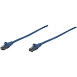 INTELLINET 50 Cat6 UTP Network Patch Cable, Blue
