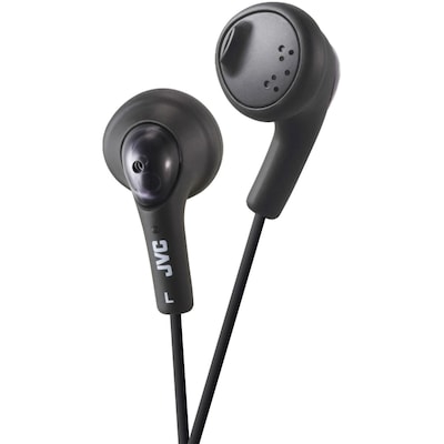 JVC Gumy In-Ear Earbud, Black