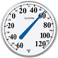 La Crosse Technology® Indoor/Outdoor Round Thermometer, 13 1/2