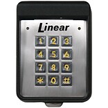 Linear® LINAK11 Exterior Digital Keypad, Black/Silver