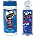 Endust® Cleaning Kit With Non-Flammable Air Duster And Pop-Up Wipes