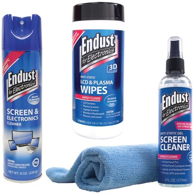 Endust® Cleaning Kit With Screen Cleaner And Microfiber Towel