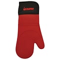 Starfrit Silicone Oven Glove With Cotton Liner, Red