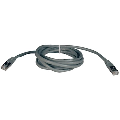 Tripp Lite® 50 Cat5e Molded Shielded Patch Cable, Gray (TRPN105050GY )