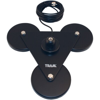 Tram® Browning® 269 Triple 5 Magnet CB Antenna Mount, Black