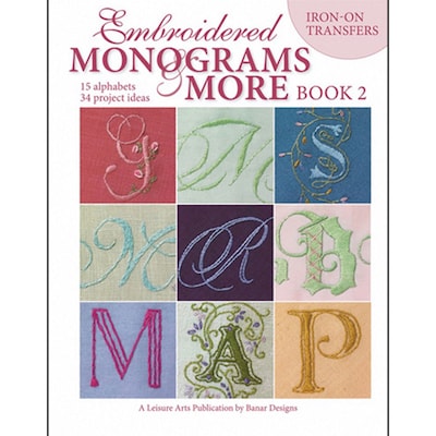 Leisure Arts LA-4366 Embroidered Monograms & More 2