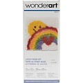 Wonderart 426141C Multicolor 12 x 12 Latch Hook Kit, Sunshine Rainbow