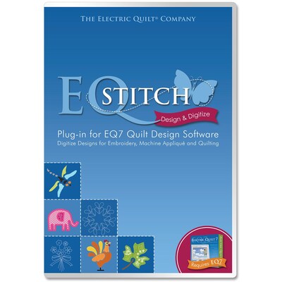 Electric Quilt A-STITCH Embroidery Software Plug-In for Model EQ7