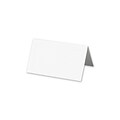 Crane & Co. Triple Debossed Place Cards, Pearl White, 2 x 4 inch, 10/Box