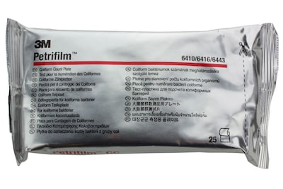 3M Petrifilm Coliform Count Plate, 50/Pack