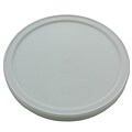 Airlite Plastics Company LDPE Round Lid, White, 1000/Case