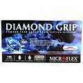 Micro flex Diamond Grip Latex Gloves, Small, 100/Pack