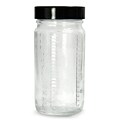 Qorpak Graduated Medium Round Bottle with Cap, 30 ml, 432/Case