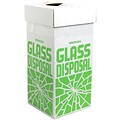 Bel-Art Products Glass Disposal Box, Floor, 6/Pack