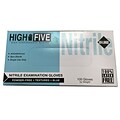 High Five Products Inc Nitrile Gloves Blue; 4mil, 2X-Large, 100/Pack (HFG N855 PK)