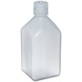 Nalgene Narrow Mouth Square Bottle, 250 ml, 12/Pack