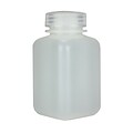 Nalge Nunc International Corp Wide Mouth Square Bottle, 250 ml, 12/Pack