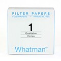 Whatman GE Healthcare Biosciences Filter Paper, Grade 1, 1.67, 100/Pack
