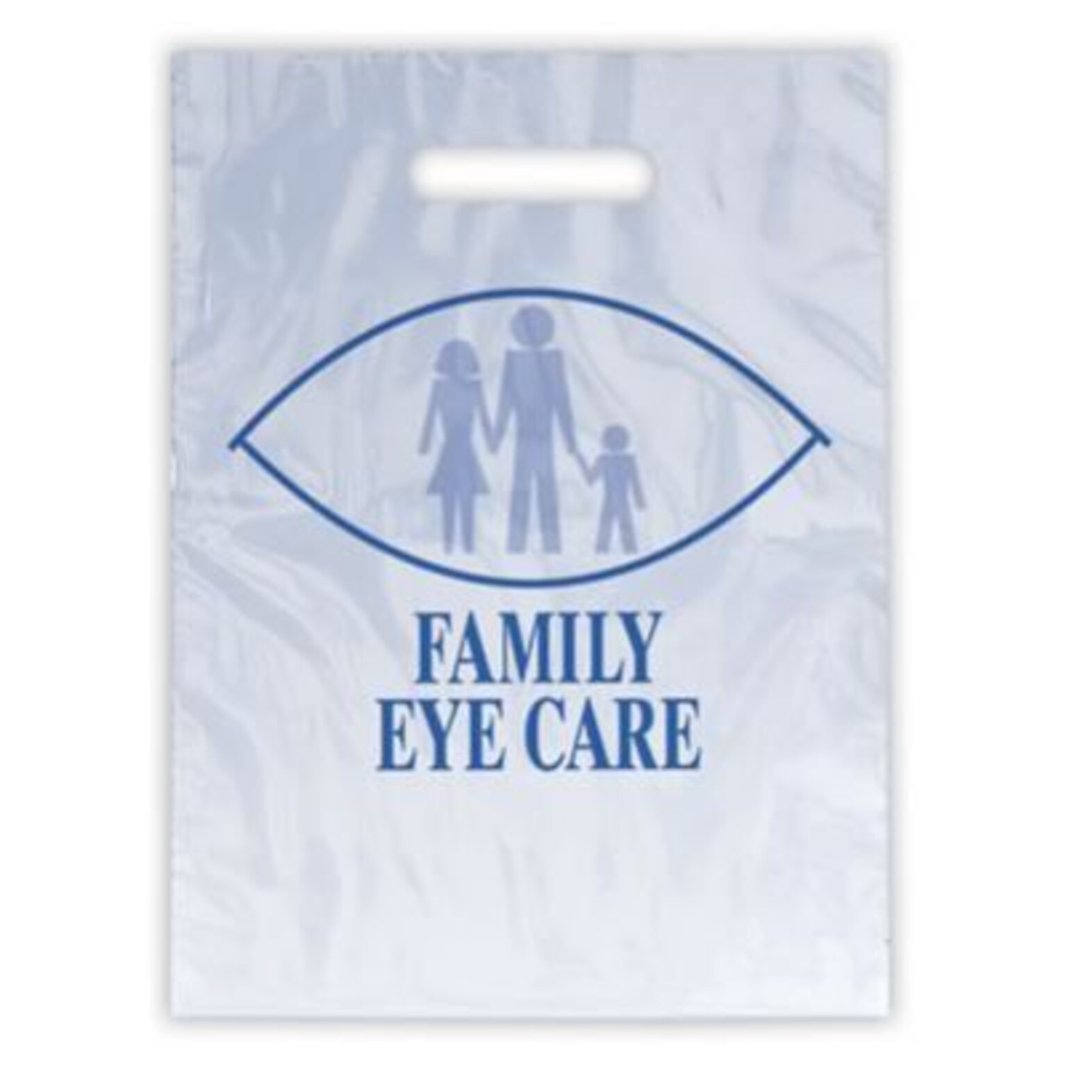 Medical Arts Press® Eye Care Non-Personalized 1-Color Supply Bags; 9 x 13, Family EyeCare, 100 Bags, (63369)