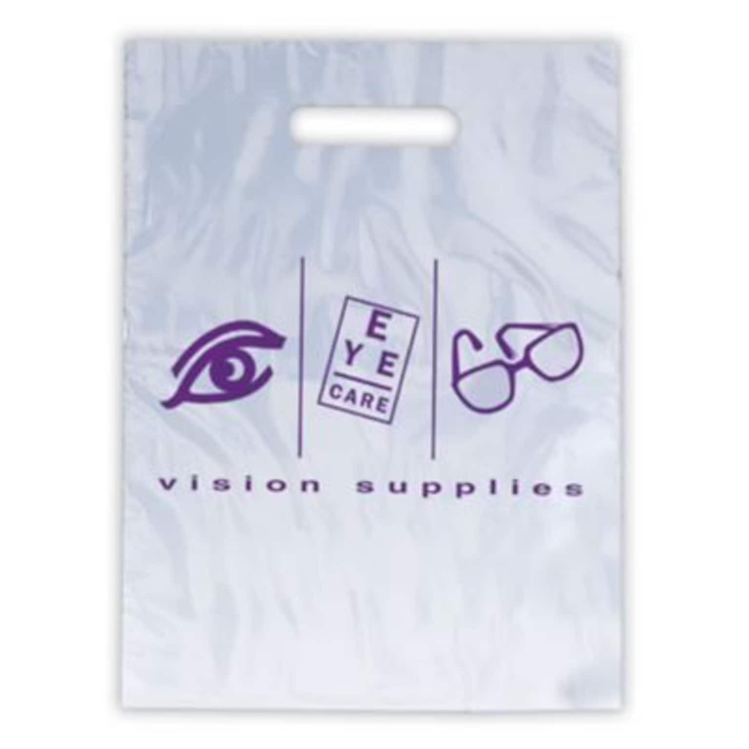 Medical Arts Press® Eye Care Non-Personalized 1-Color Supply Bags; 9 x 13, EC Elements, 100 Bags, (67586)
