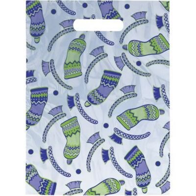 Medical Arts Press® Dental Scatter Print Bags, 7-1/2x10, Brush/Paste