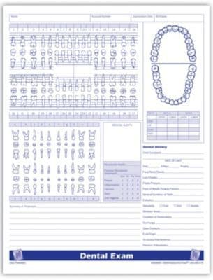 Medical Arts Press® FormFamily Dental Exam Form