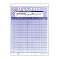 Medical Arts Press® Designer Privacy Sign-In Sheets, Dental, Happy Tooth