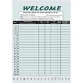 Medical Arts Press® Privacy Sign-In Sheet, HIPAA Compatible, Green