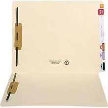 Medical Arts Press® Extended End-Tab Folders w/2 Fasteners, Fastener Positions 1 & 3, 14 Pt.