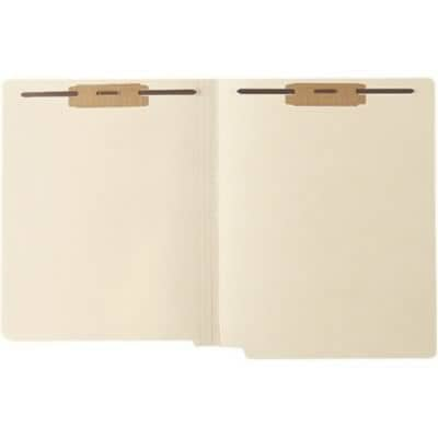 Medical Arts Press(r) End-Tab File Folders, 2-Fasteners, Letter, Manila, 250/Bx (31462B)