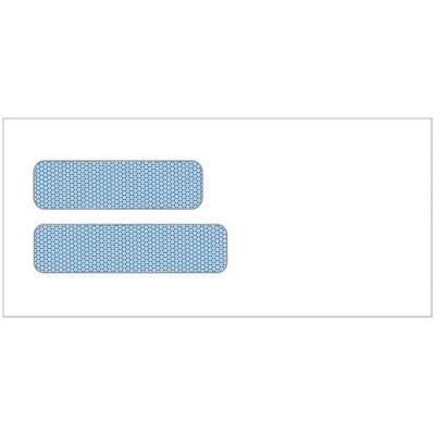 Medical Arts Press® Double Window Gummed Envelopes, 4-1/8x8-7/8, Security Tint, 500/Box