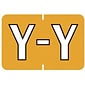 Medical Arts Press® Barkley® & Sycom® Compatible Alpha Sheet Style Labels, "Y"