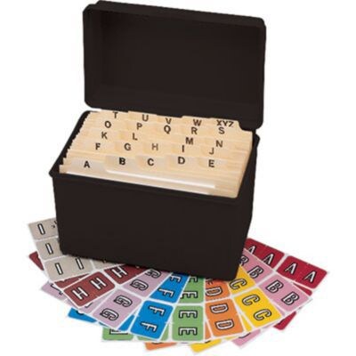 Medical Arts Press® Barkley® & Sycom® Compatible Alpha Sheet Style Labels, Alpha Labels on Sheets