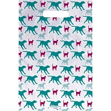 Medical Arts Press® Veterinary Scatter Print Bags, 9x13,  Dogs and Cats