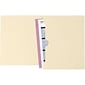 Medical Arts Press® Full-Pocket Manila End-Tab Folders, No Fastener, 50/Box