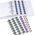 Medical Arts Press® Jeter® Compatible Alpha Label Starter Kits, Alpha Labels on 3-Ring Binder Sheets